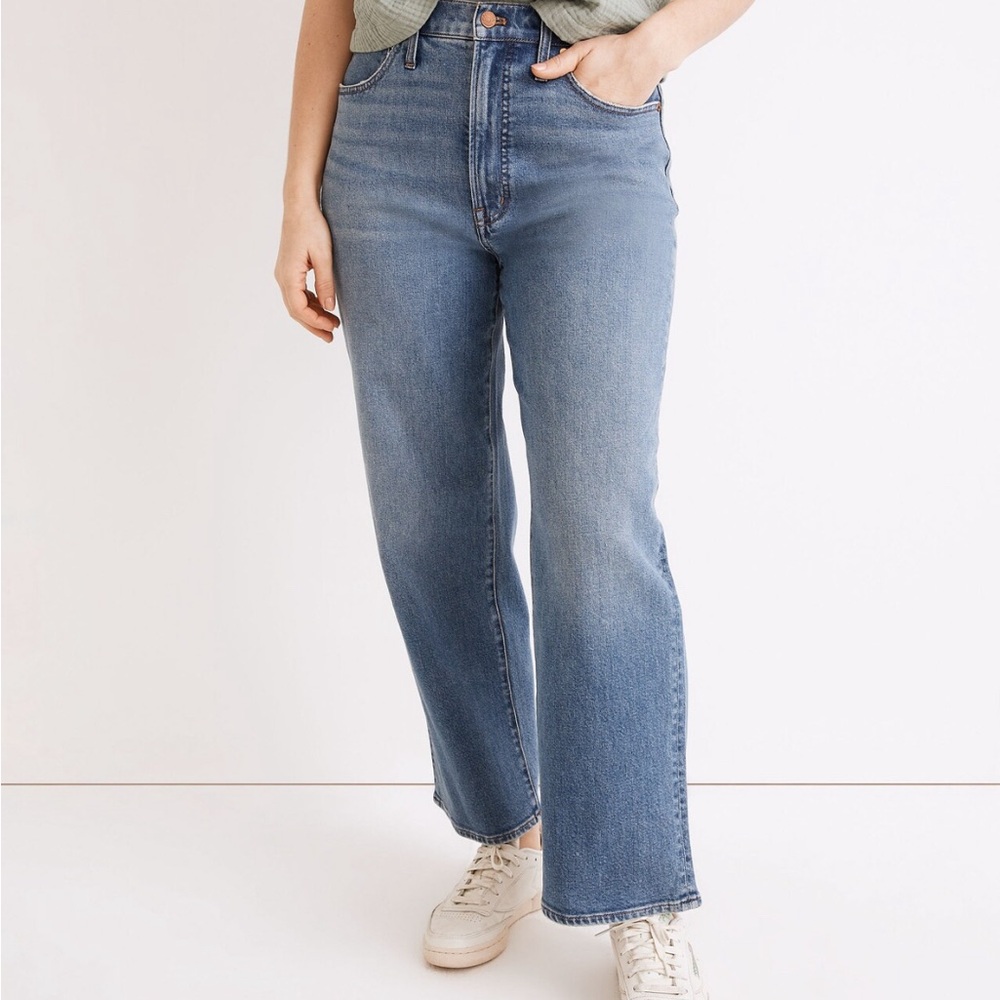 Madewell Perfect Vintage Wide-Leg Crop Jean